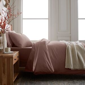 Brand new and no flawsSize is queen/full100% organic cottonDoes come with 2 s